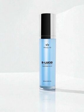 Maelys B-Lucid Targeted Body Acne Gel — Blue
